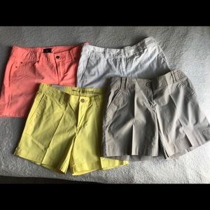Cute Summer Pastel Shorts (White, Pink, Yellow)